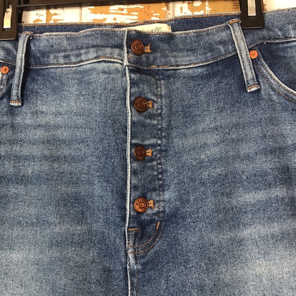 🍄 Madewell 10”High-Rise Skinny Cordova Jeans - Picture 7 of 12